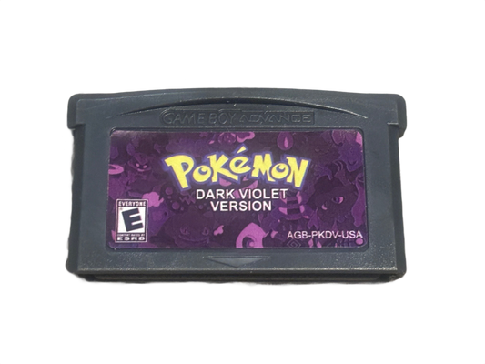 Pokémon Dark Violet Nintendo Game Boy Advance GBA Video Game