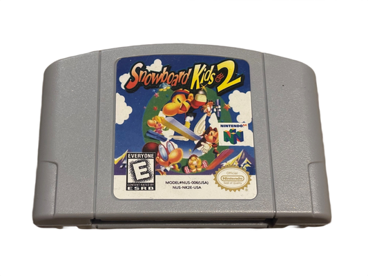 Snowboard Kids 2 Nintendo 64 N64 Video Game