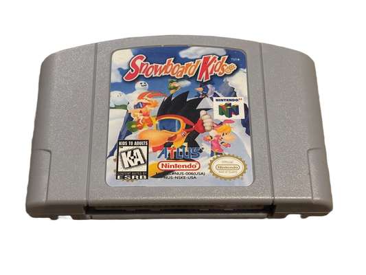 Snowboard Kids Nintendo 64 N64 Video Game