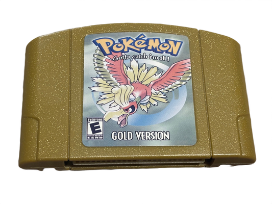 Pokemon Gold Version Nintendo 64 N64 Video Game