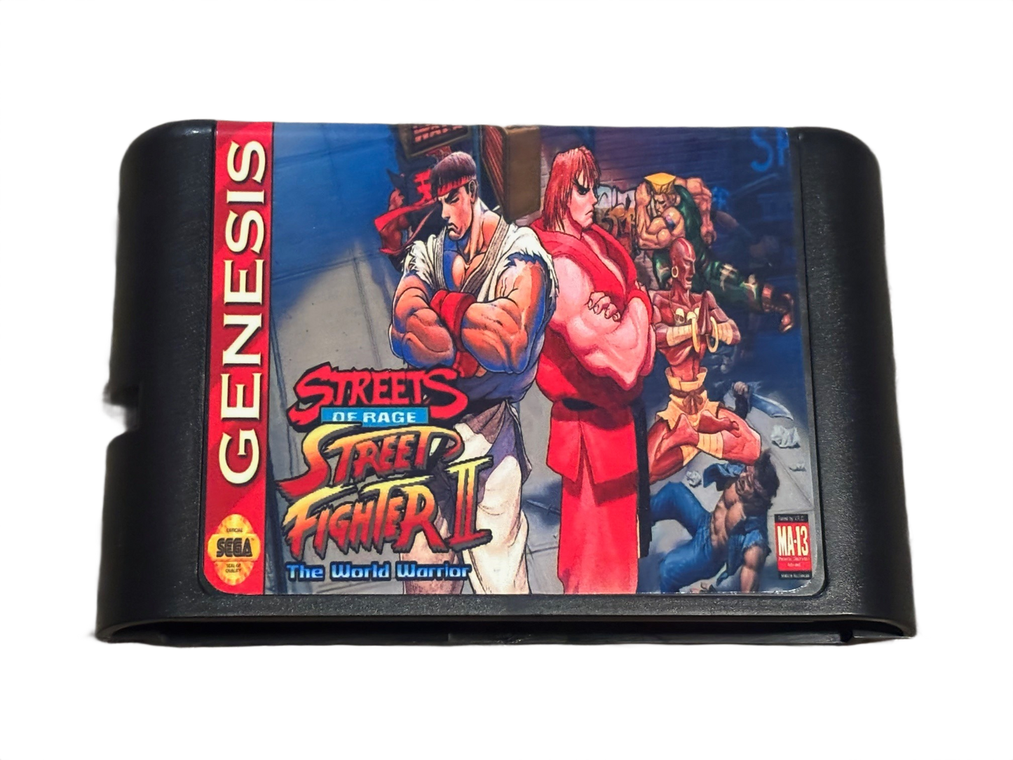 Streets of Rage II The World Warrior in Streets of Rage 2 Sega Genesis Video Game