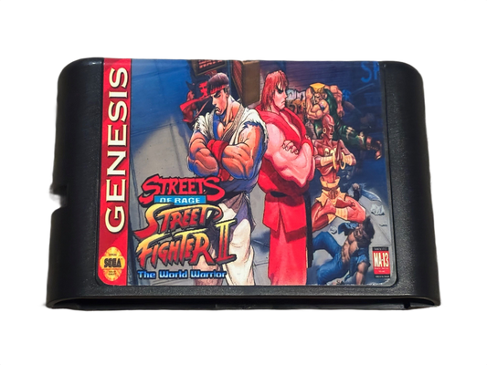 Streets of Rage II The World Warrior in Streets of Rage 2 Sega Genesis Video Game