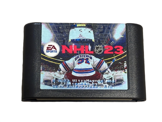 NHL 23 Sega Genesis Video Game