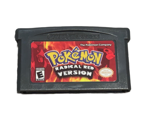 Pokémon Radical Red Nintendo Game Boy Advance GBA Video Game