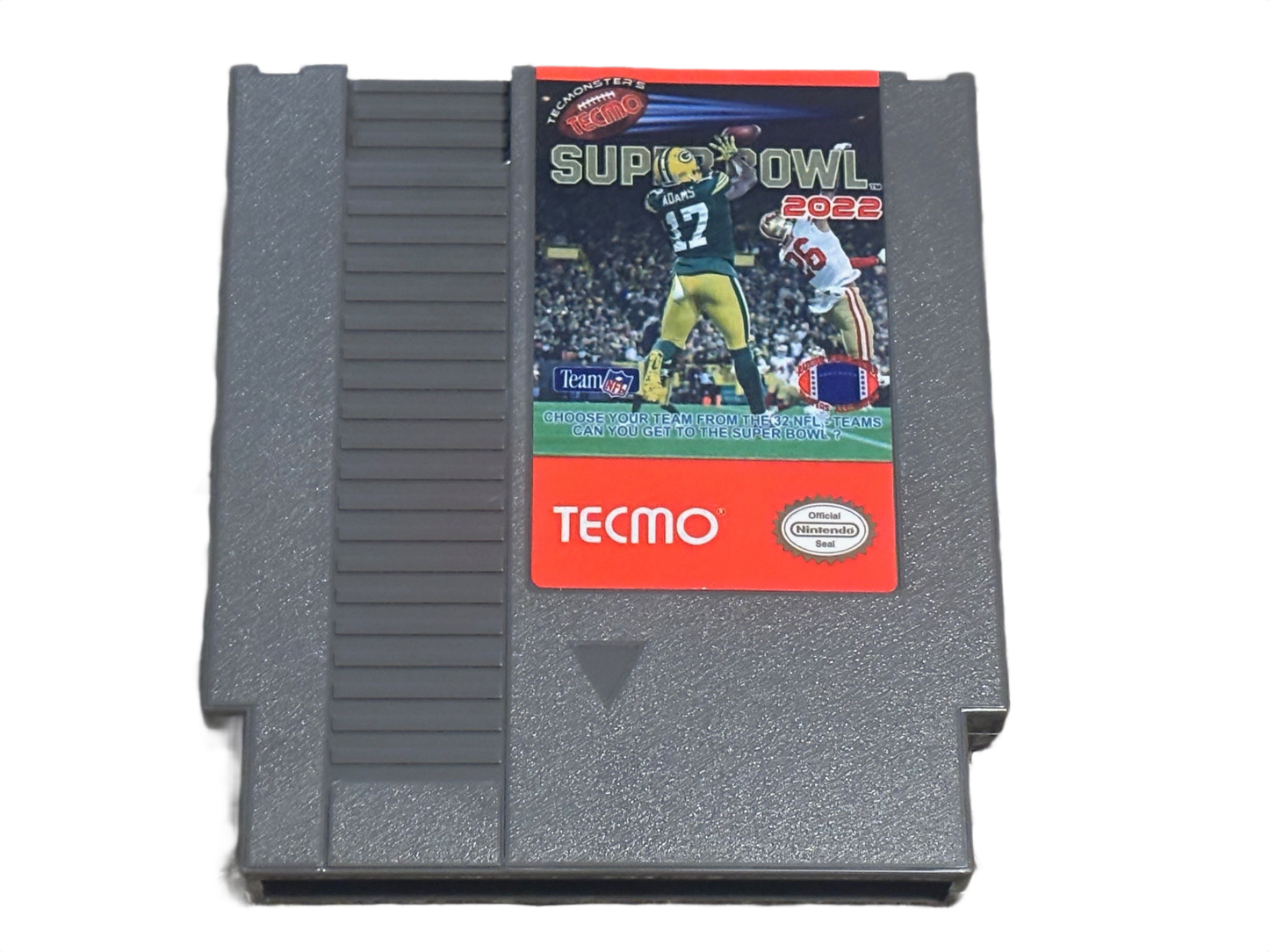 Tecmo Super Bowl 2022 Nintendo NES Video Game