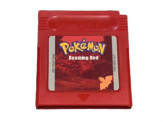 Pokémon Roaming Red Nintendo Game Boy Color Video Game