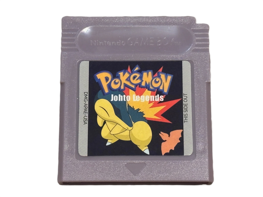 Pokémon Johto Legends Nintendo Game Boy Color Video Game