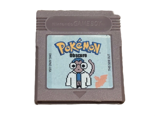 Pokémon Obscure Nintendo Game Boy Color Video Game