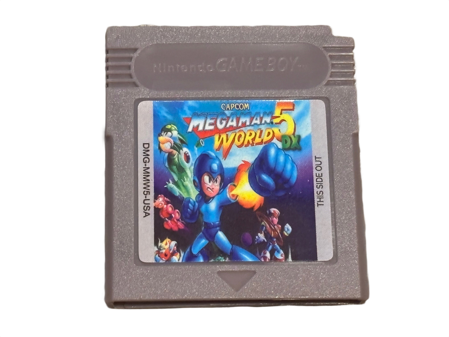 Mega Man World 5 DX Nintendo Game Boy Color Video Game