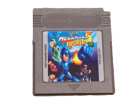 Mega Man World 5 DX Nintendo Game Boy Color Video Game