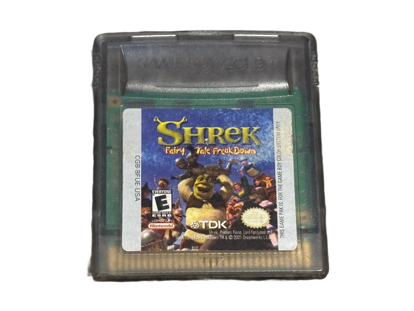 Shrek Fairy Tale Freakdown Nintendo Game Boy Color Video Game