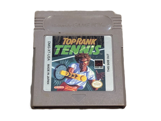 Top Rank Tennis Nintendo Game Boy Video Game