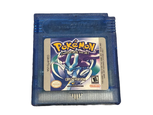 Pokémon Crystal Nintendo Game Boy Color Video Game