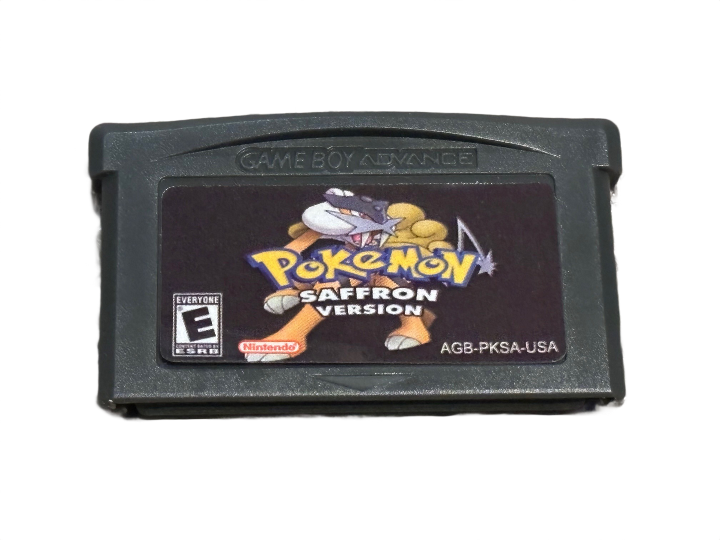 Pokémon Saffron Nintendo Game Boy Advance GBA Video Game