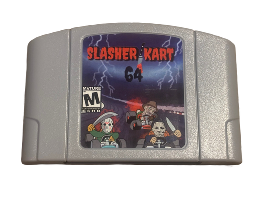 Slasher Kart 64 Nintendo 64 N64 Video Game