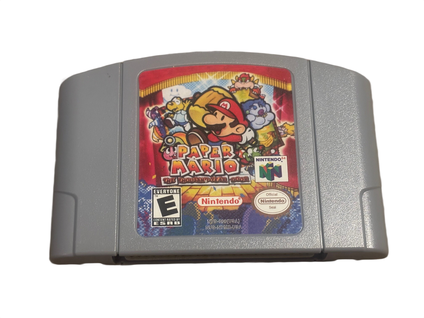 Paper Mario The Thousand Year Door Nintendo 64 N64 Video Game