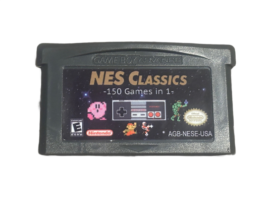 NES Classics 150 in 1 Nintendo Game Boy Advance GBA Video Game