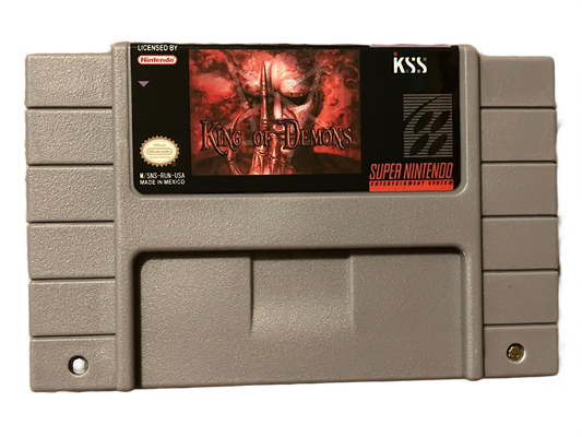 King of Demons Super Nintendo SNES Video Game