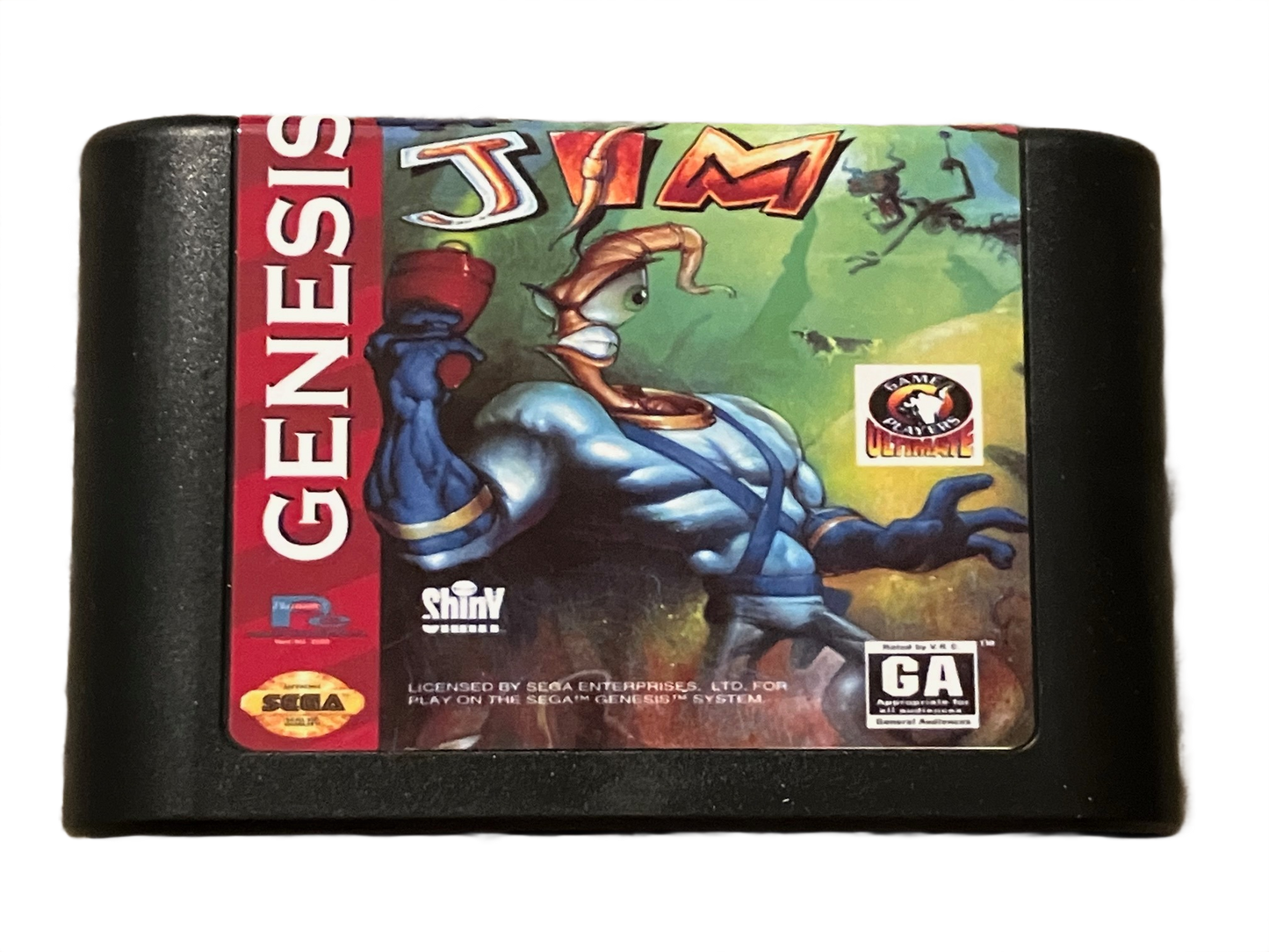 Earthworm Jim Sega Genesis Video Game