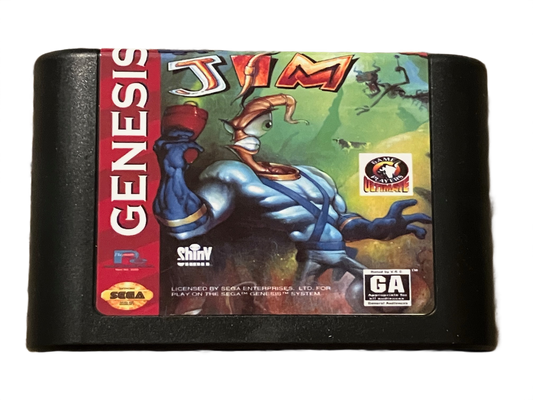 Earthworm Jim Sega Genesis Video Game