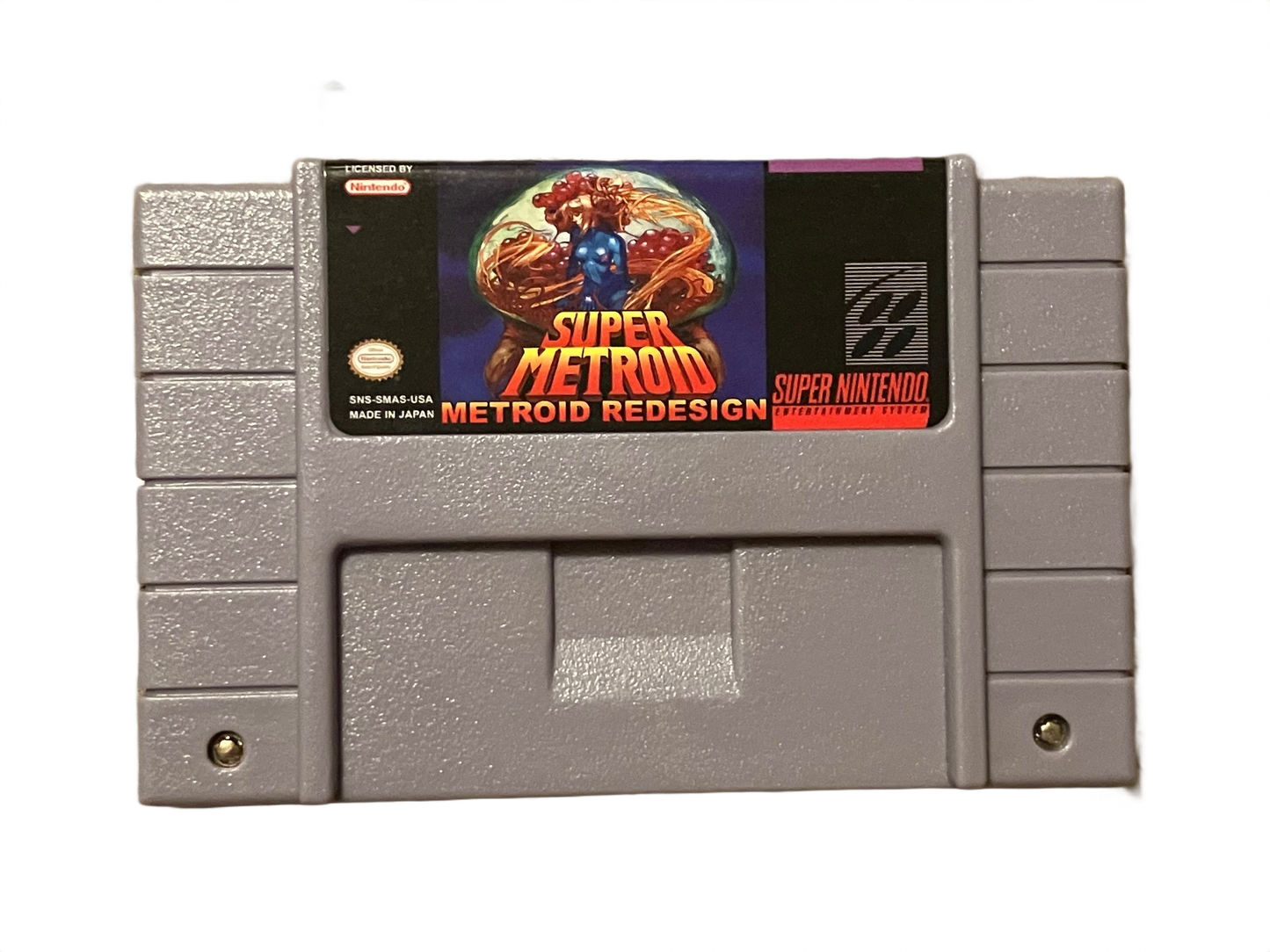 Super Metroid Redesign Super Nintendo SNES Video Game