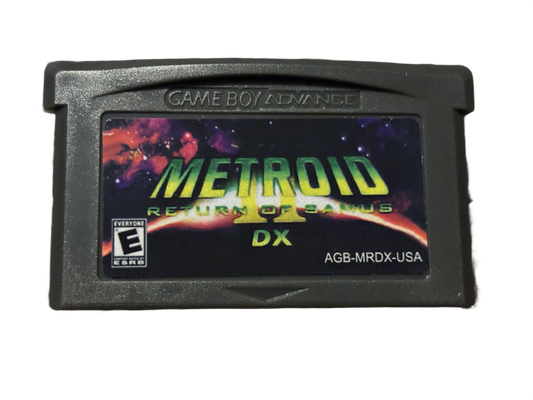 Metroid II DX Return of Samus Nintendo Game Boy Advance GBA Video Game