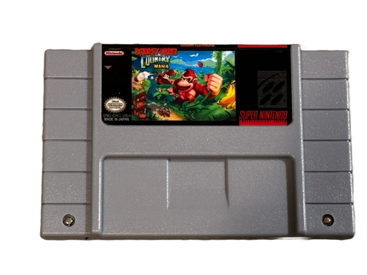Donkey Kong Country Mania SNES Video Game