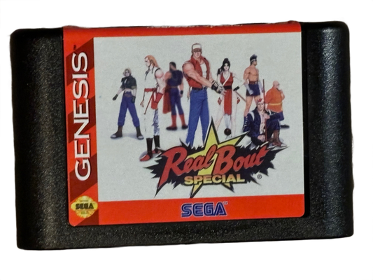 Real Bout Special Sega Genesis Video Game