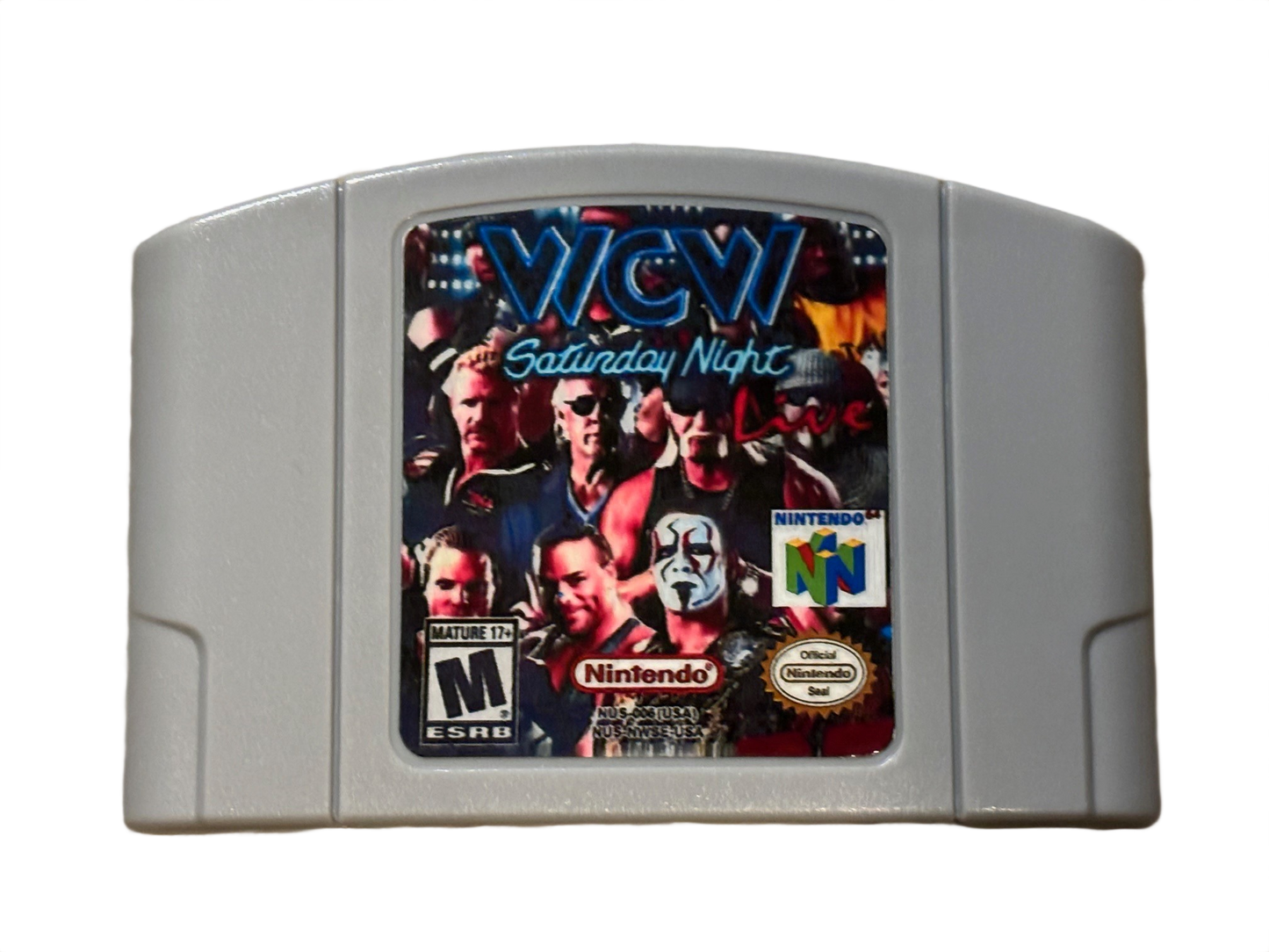 WCW Saturday Night Wrestling Nintendo 64 N64 Video Game