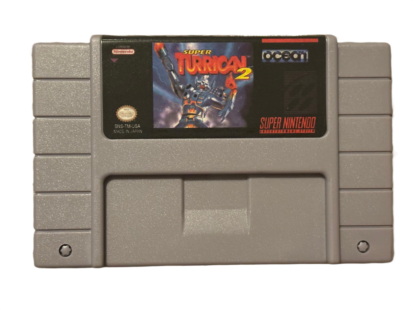 Super Turrican 2 Super Nintendo SNES Video Game