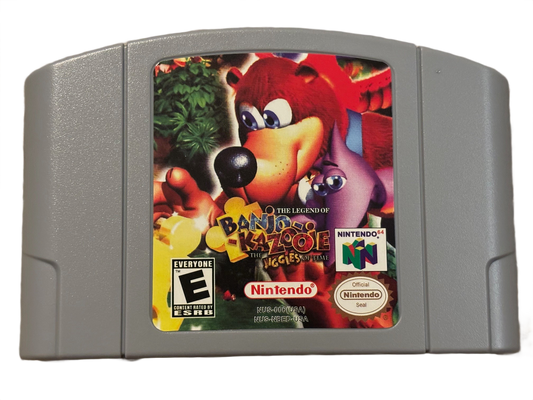Banjo Kazooie Jiggies of Time Nintendo 64 N64 Video Game