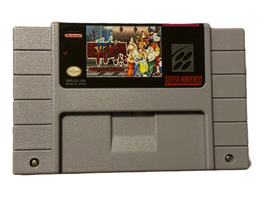 Final Fight Arcade Remix Super Nintendo SNES Video Game