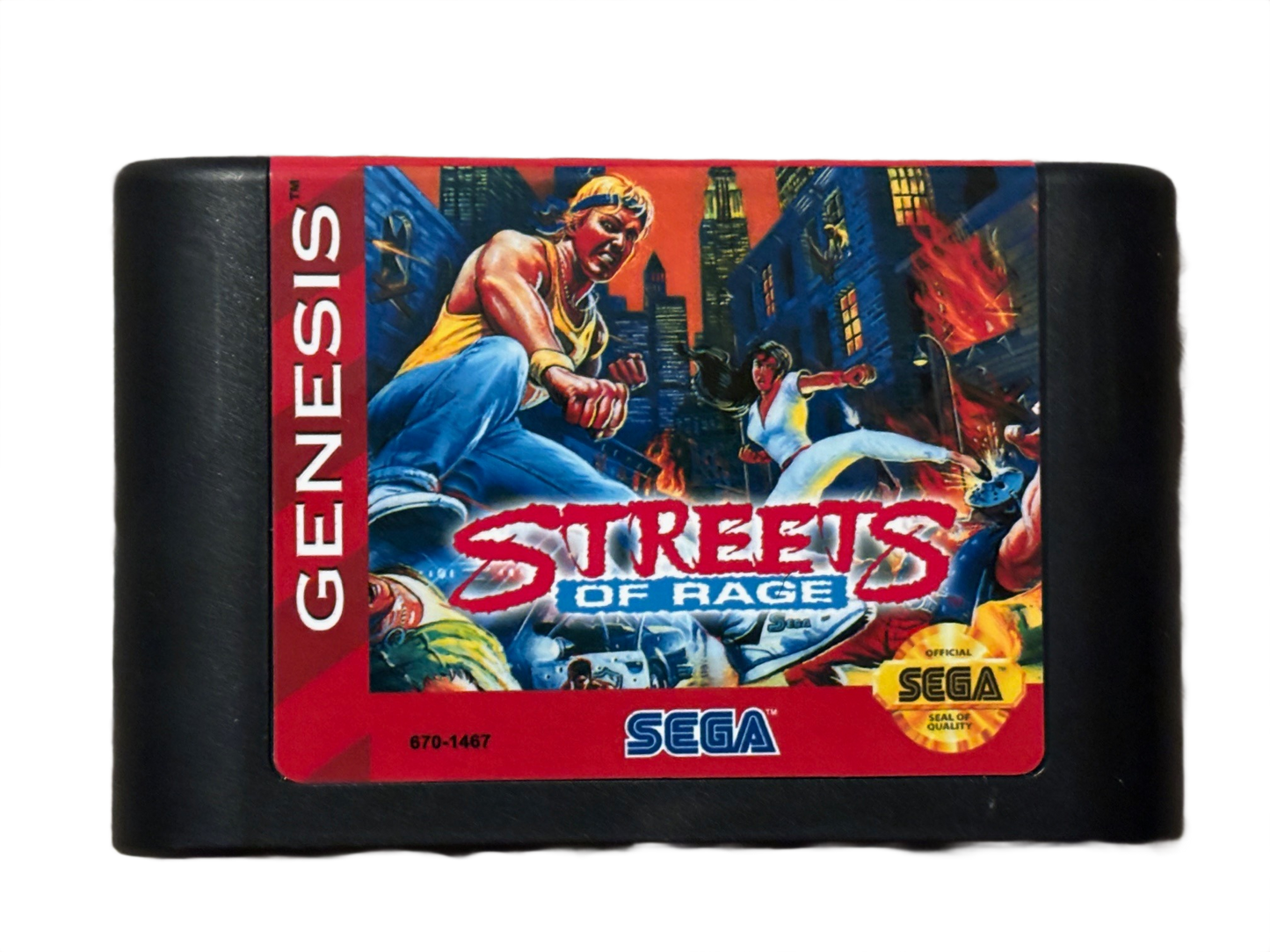 Streets of Rage Sega Genesis Video Game