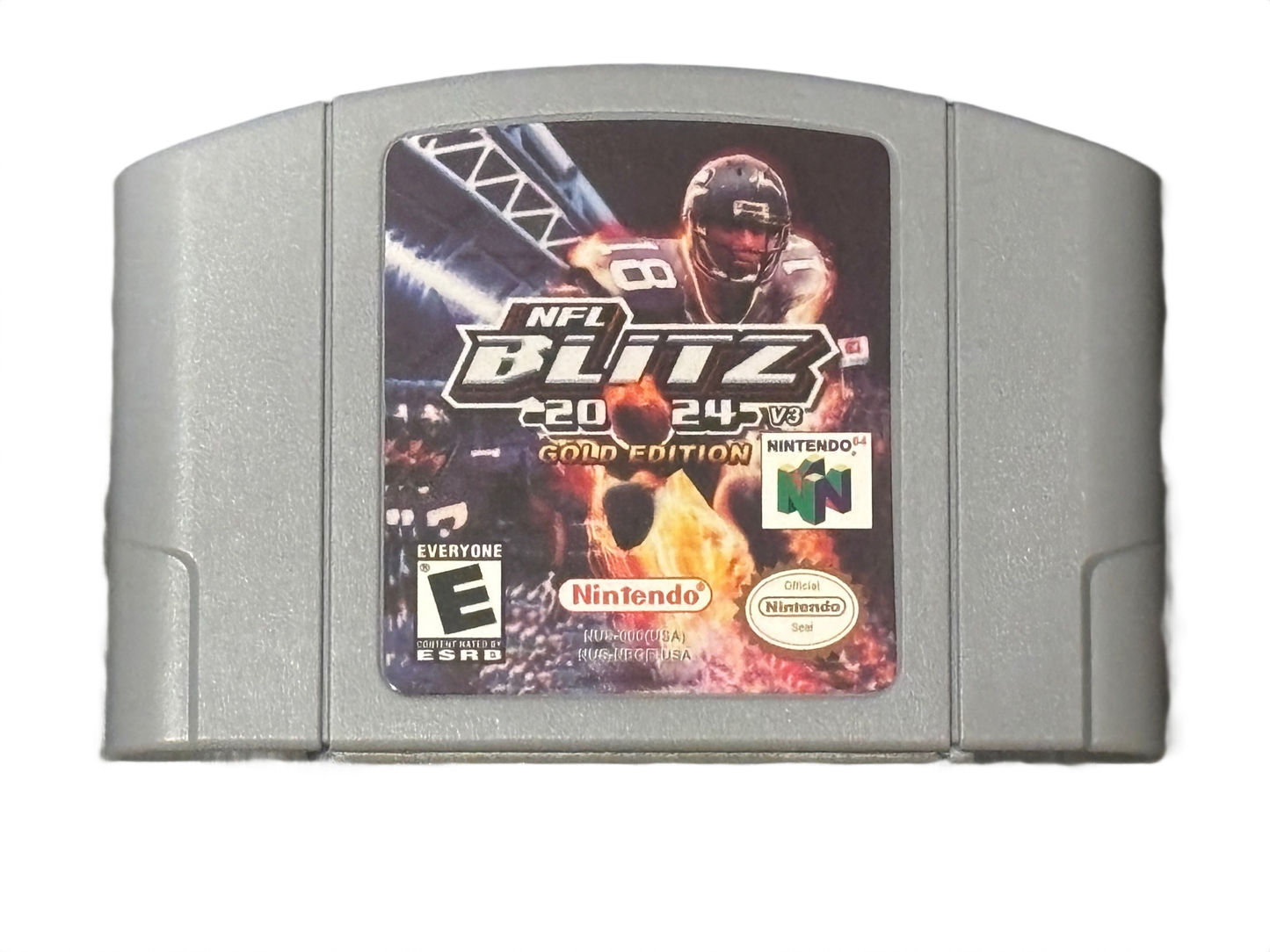 NFL Blitz 2024 Nintendo 64 N64 Video Game