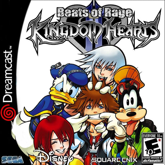 Kingdom Hearts Beats of Rage Sega Dreamcast Game