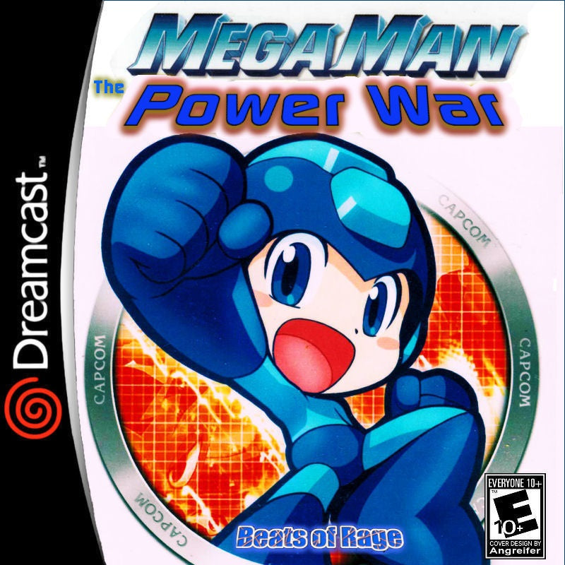 Mega Man The Power War Sega Dreamcast Game