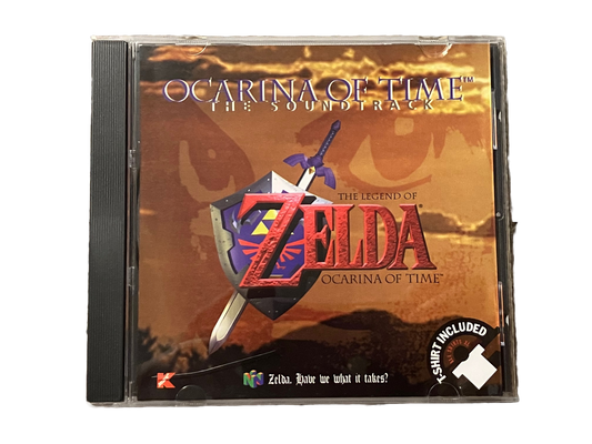 The Legend Of Zelda Ocarina Of Time Video Game Soundtrack CD Koji Kondo 1998