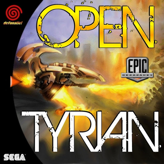 Open Tyrian Sega Dreamcast Game