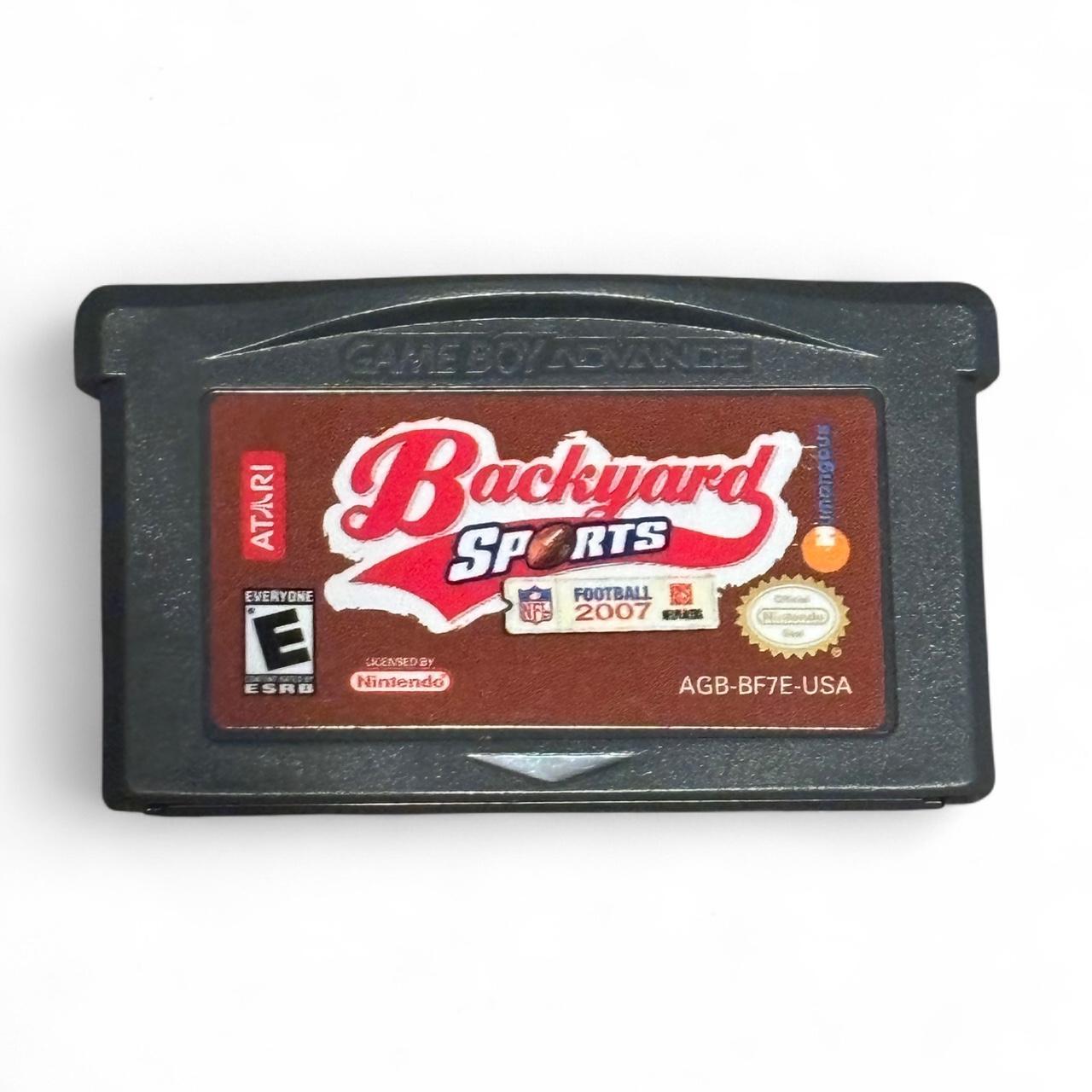 Backyard Sports Baseball 2007 Nintendo Game Boy Advance GBA Video Game