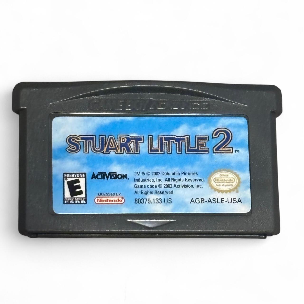 Stuart Little 2 Nintendo Game Boy Advance GBA Video Game