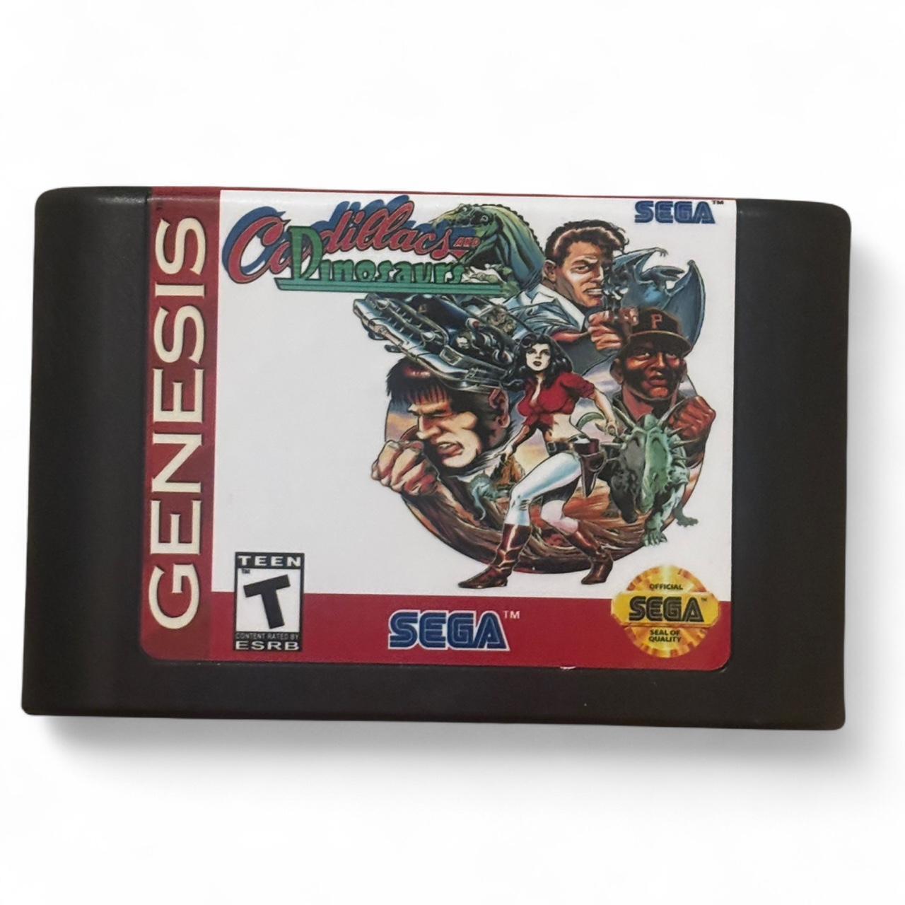 Cadillacs and Dinosaurs Sega Genesis Video Game