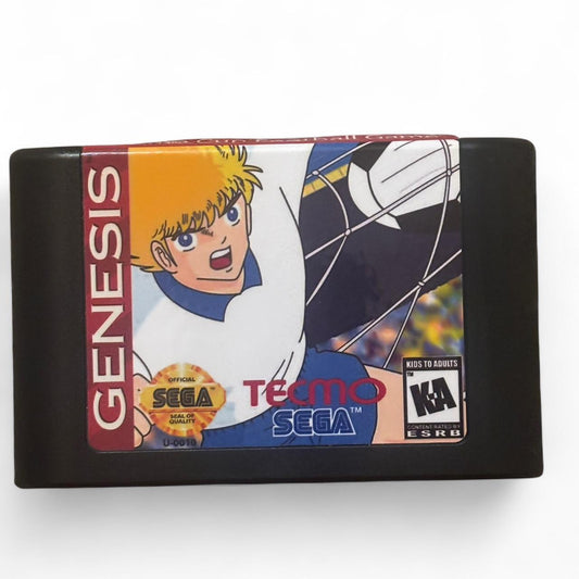 Tecmo Cup Football Sega Genesis Video Game