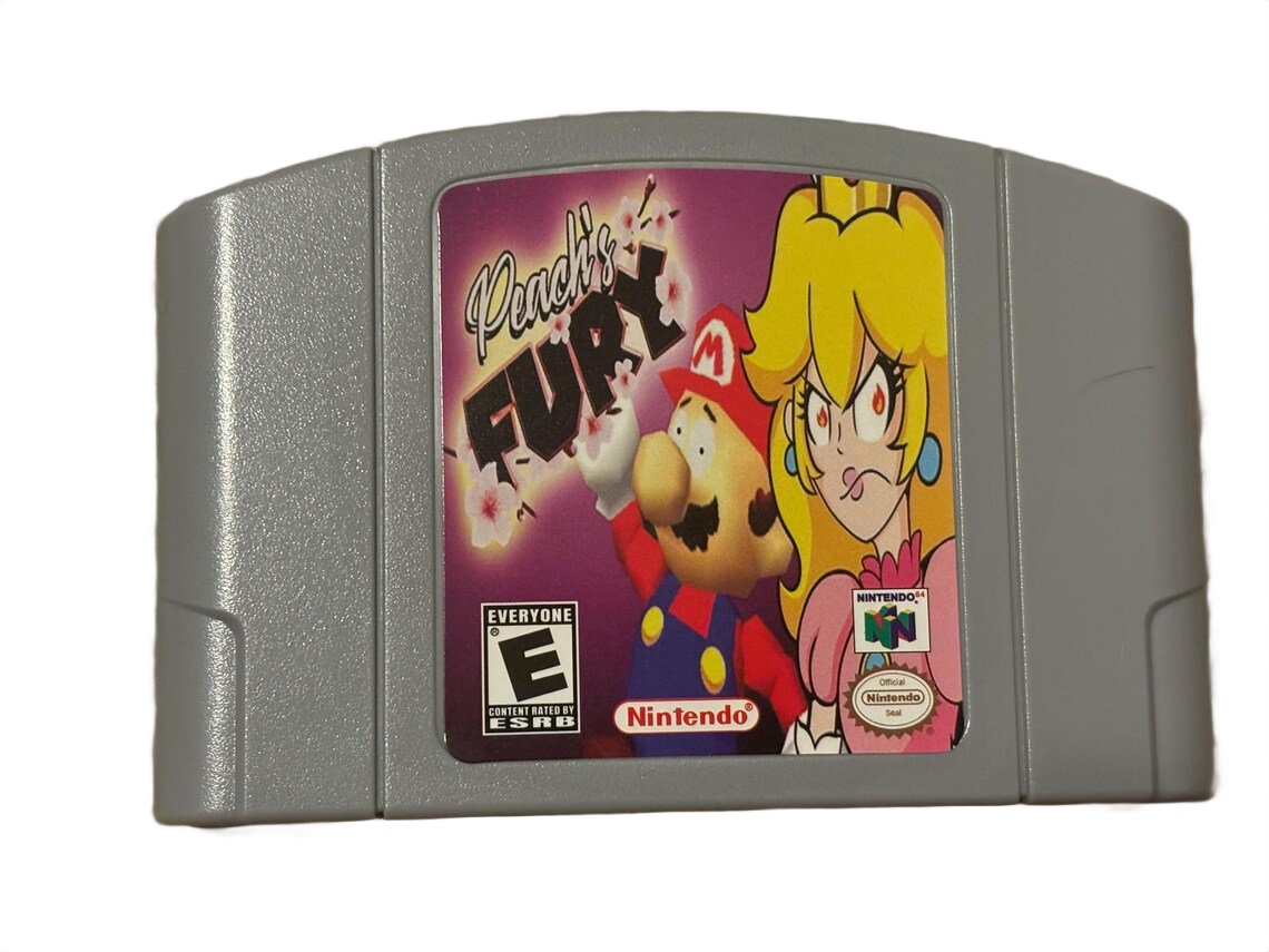 Peach's Fury Nintendo 64 N64 Video Game