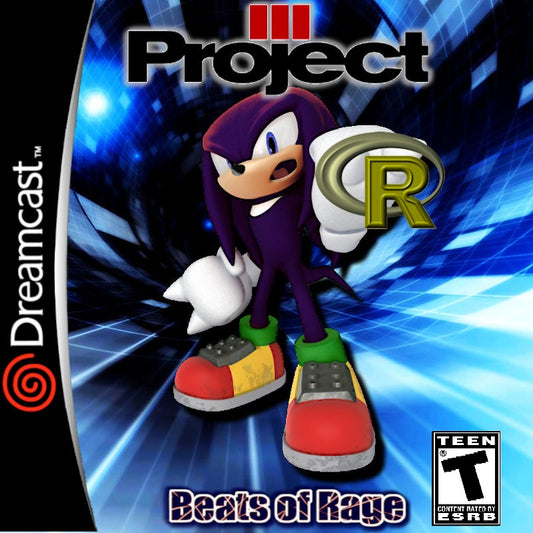 Project R Beats of Rage Sega Dreamcast Game
