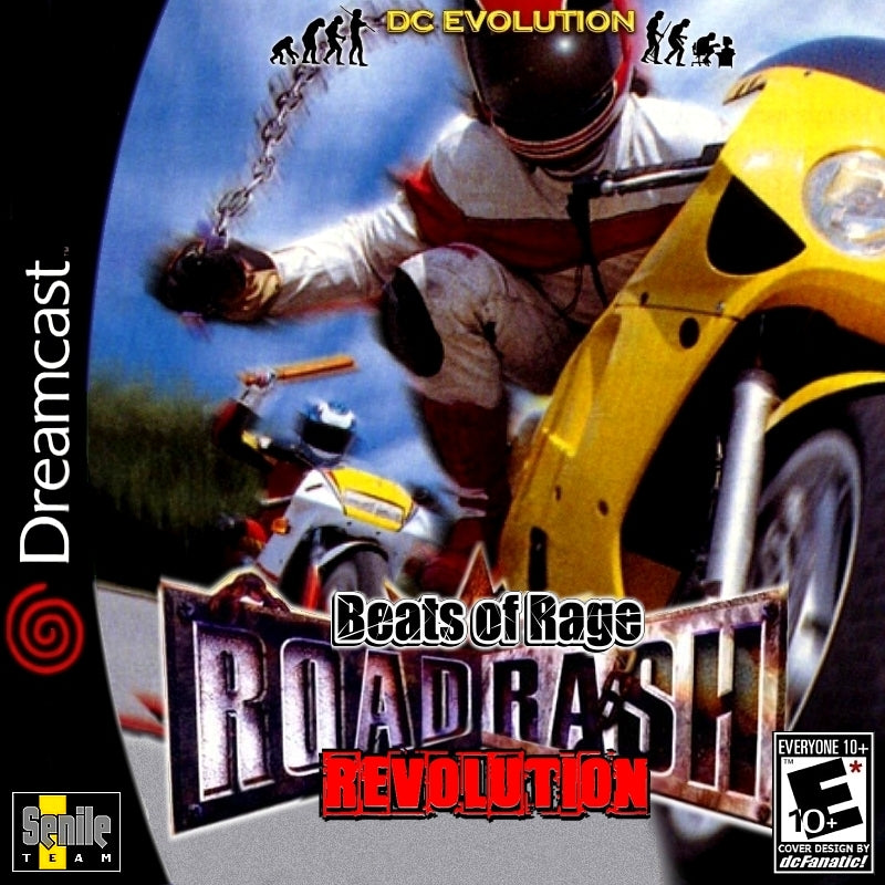 Road Rash Revolution Beats of Rage Sega Dreamcast Game