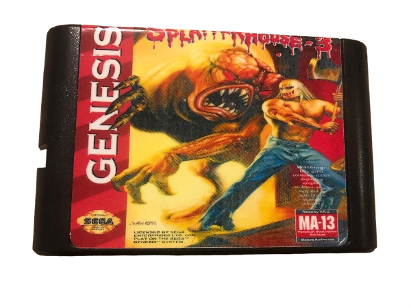 Splatterhouse 3 Sega Genesis Video Game