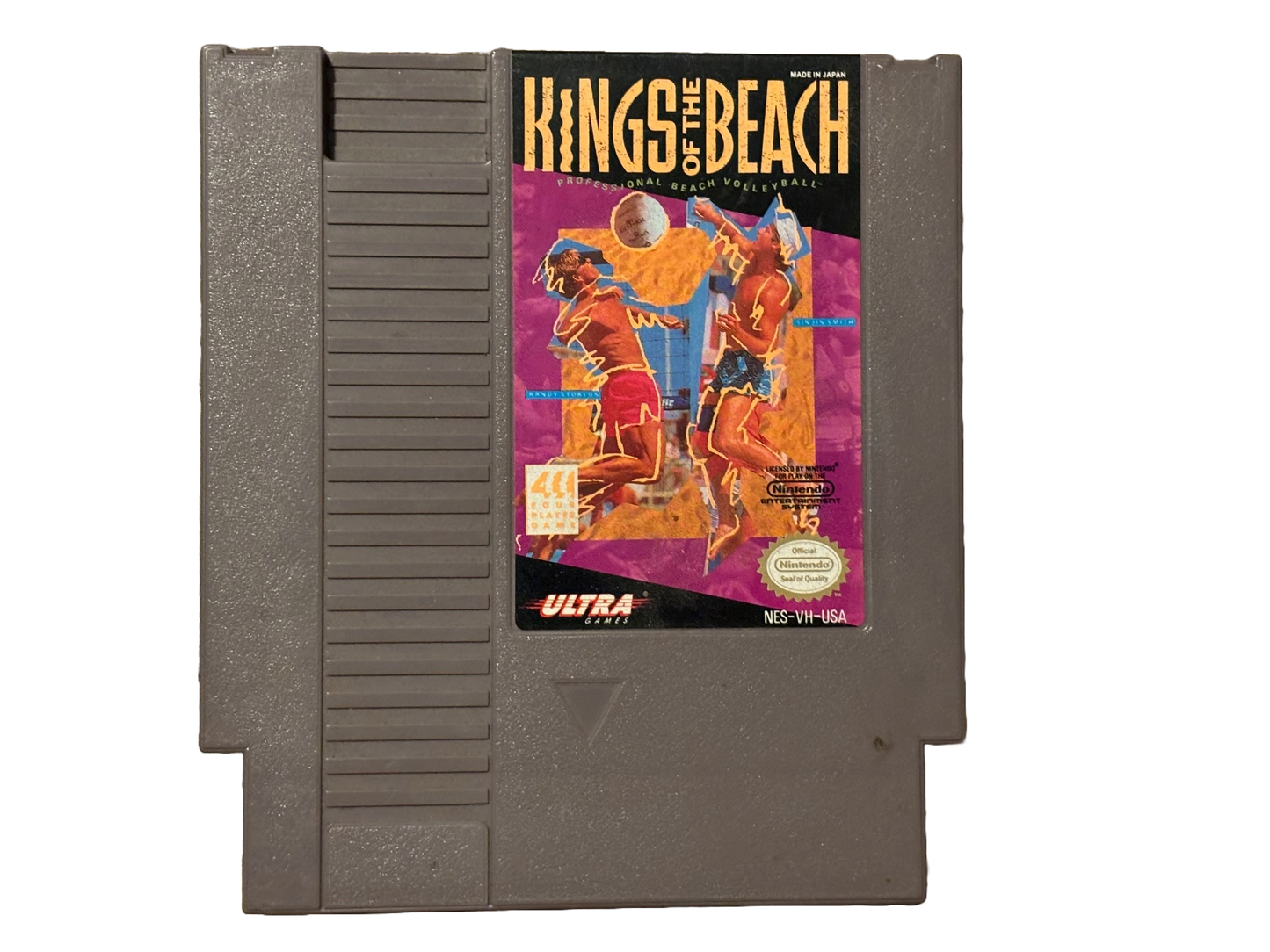 Kings of the Beach Nintendo NES Video Game