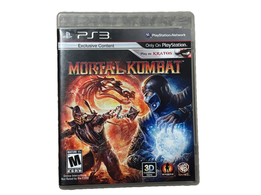 Mortal Kombat Sony PlayStation 3 PS3 Game. Complete.