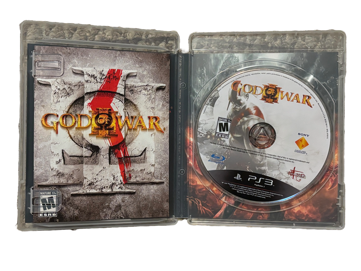 God of War II Sony PlayStation 3 PS3 Game. Complete.