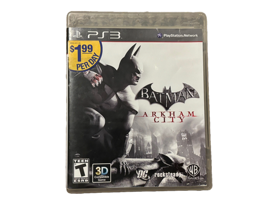 Batman Arkham City Sony PlayStation 3 PS3 Game